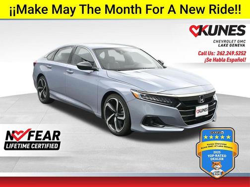 Sonic Gray Pearl 2022 Honda Accord Sport 1.5T