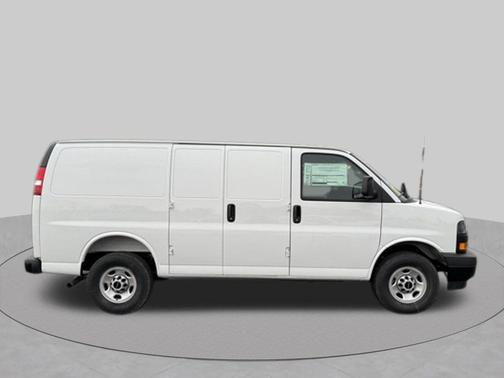 Summit White 2026 GMC Savana 2500 Work Van