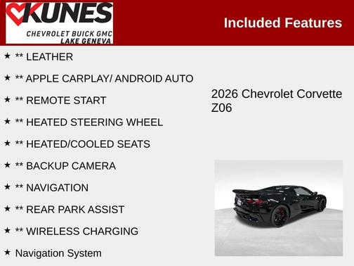2026 Chevrolet Corvette Z06