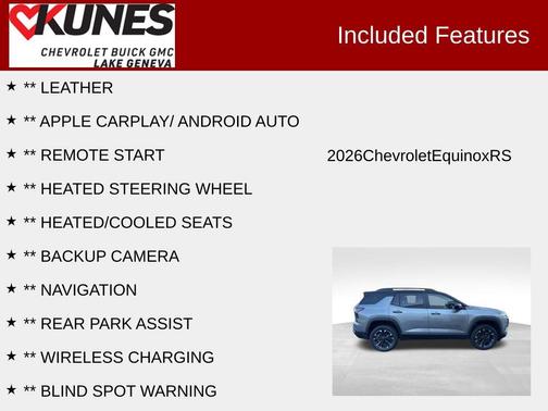 2026 Chevrolet Equinox AWD RS