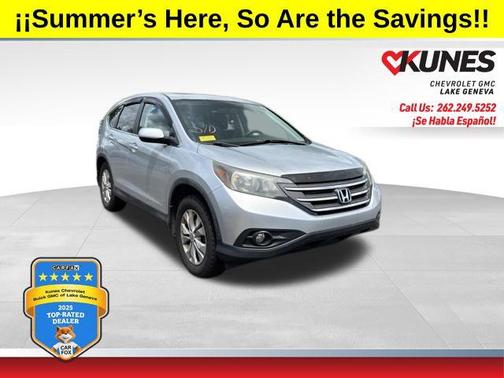 Alabaster Silver Metallic 2013 Honda CR-V EX