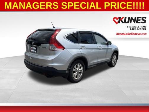 Alabaster Silver Metallic 2013 Honda CR-V EX