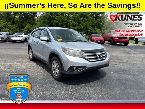 Alabaster Silver Metallic 2013 Honda CR-V EX
