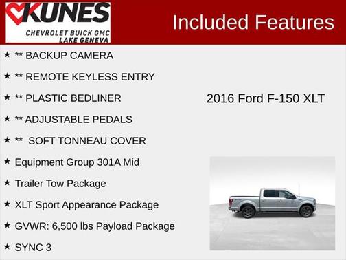 2016 Ford F-150 XLT