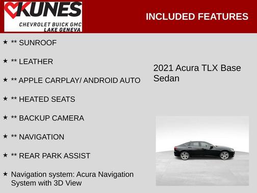 2021 Acura TLX Technology