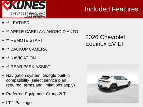 2026 Chevrolet Equinox EV LT