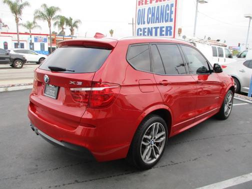 Melbourne Red Metallic 2017 BMW X3 xDrive35i