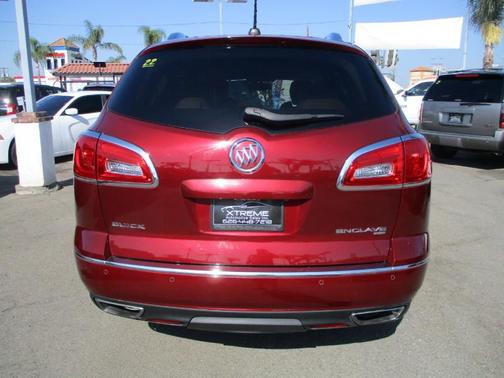 Dk. Red 2016 Buick Enclave Leather