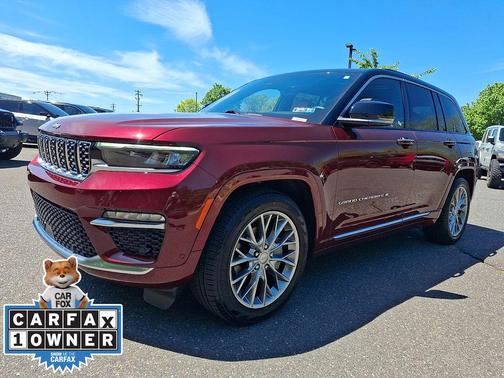 Velvet Red Pearlcoat 2025 Jeep Grand Cherokee Summit