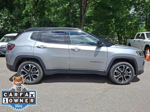 Billet Silver Metallic Clearcoat 2022 Jeep Compass Limited