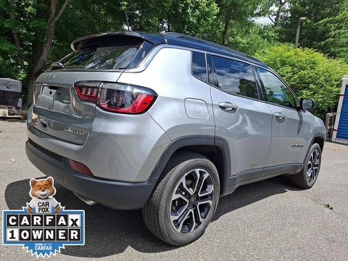 Billet Silver Metallic Clearcoat 2022 Jeep Compass Limited
