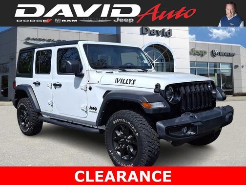 Bright White Clearcoat 2022 Jeep Wrangler Unlimited Sport