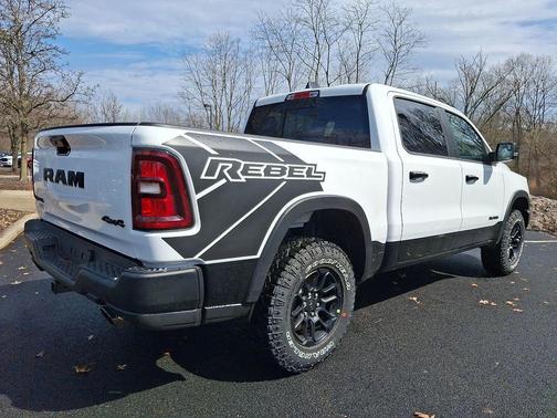 Bright White Clearcoat 2026 RAM 1500 Rebel