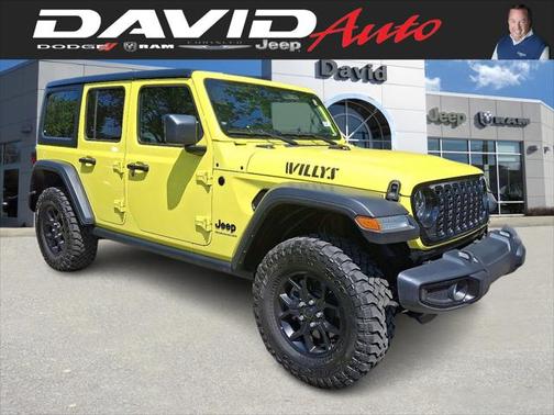 2024 Jeep Wrangler 4-Door Willys 4x4