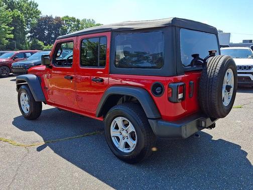 Firecracker Red Clearcoat 2021 Jeep Wrangler Unlimited Sport