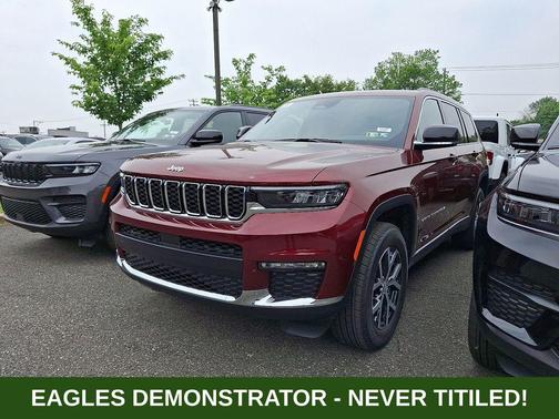 Velvet Red Pearlcoat 2025 Jeep Grand Cherokee L Limited