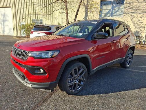 Red 2026 Jeep Compass Limited
