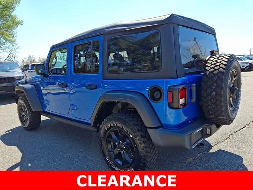 Hydro Blue Pearl 2022 Jeep Wrangler Unlimited Sport
