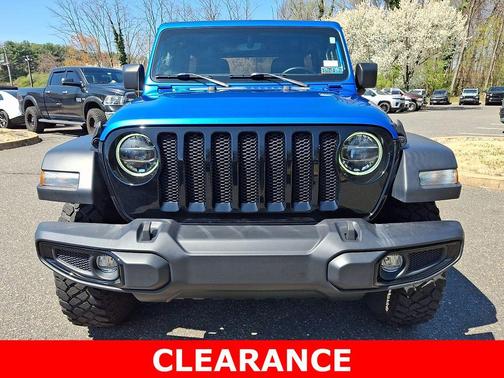 Hydro Blue Pearl 2022 Jeep Wrangler Unlimited Sport