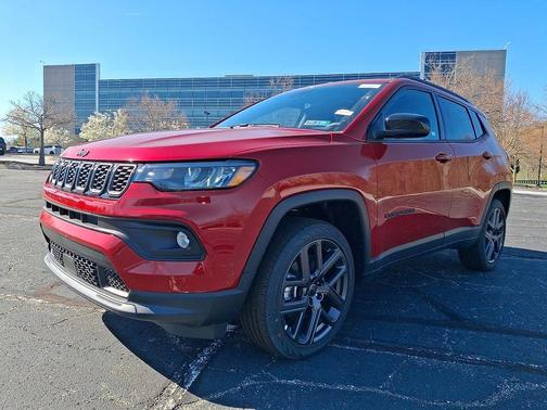 Red 2026 Jeep Compass Latitude
