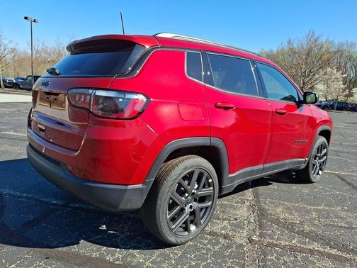 Red 2026 Jeep Compass Latitude
