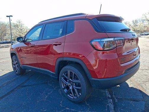 Red 2026 Jeep Compass Latitude