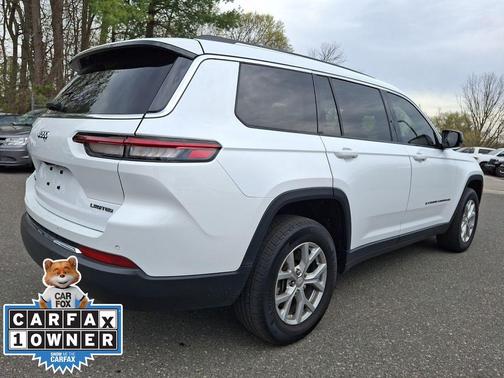 Bright White Clearcoat 2023 Jeep Grand Cherokee L Limited