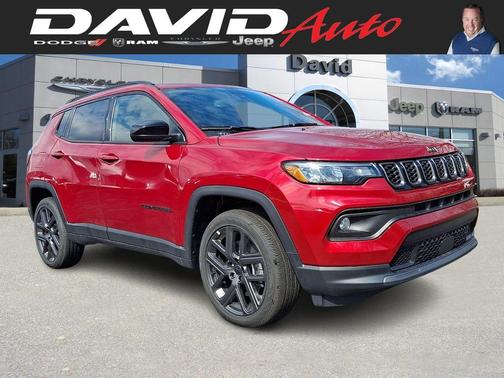 Red 2026 Jeep Compass Latitude
