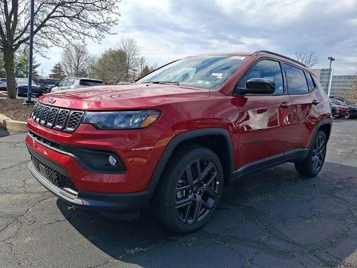 Red 2026 Jeep Compass Latitude
