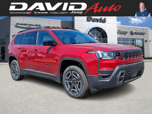 Red 2026 Jeep Cherokee LAREDO/LIMITED