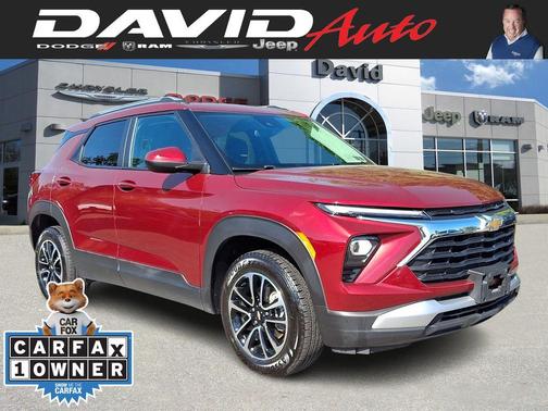 Crimson Metallic 2024 Chevrolet Trailblazer LT