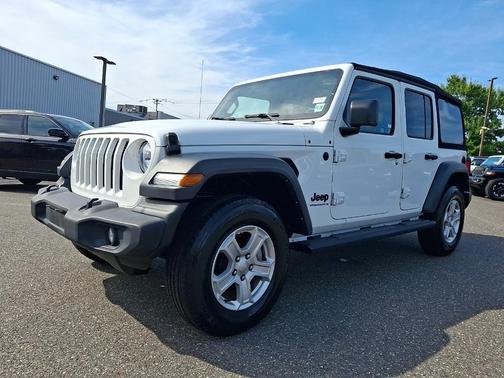 Bright White Clearcoat 2023 Jeep Wrangler Sport