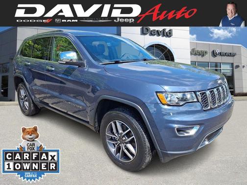 Pacific Blue Clearcoat 2021 Jeep Grand Cherokee Limited