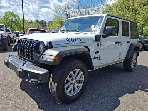 Bright White Clearcoat 2023 Jeep Wrangler 4xe Base