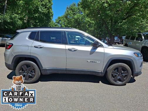Billet Silver Metallic Clearcoat 2022 Jeep Compass Latitude