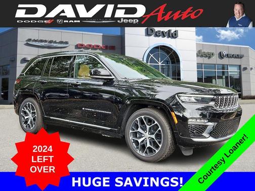 Diamond Black 2024 Jeep Grand Cherokee 4xe Summit