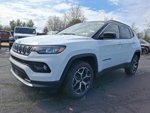 Bright White Clearcoat 2026 Jeep Compass Limited