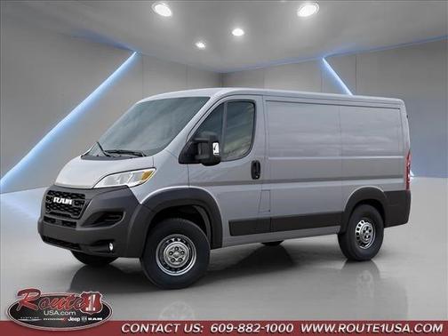 Bright Silver Clearcoat Metallic 2026 RAM ProMaster 1500 Low Roof