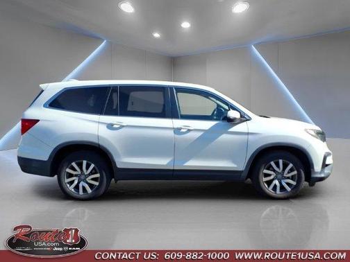 White 2019 Honda Pilot EX-L