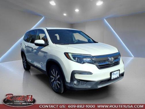 White 2019 Honda Pilot EX-L