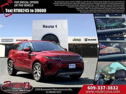2020 Land Rover Range Rover Evoque SE