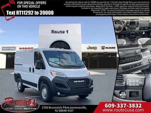 2026 RAM ProMaster 1500 Low Roof
