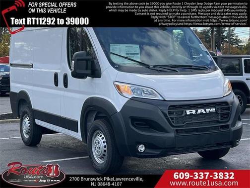 2026 RAM ProMaster 1500 Low Roof