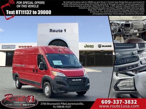 2026 RAM ProMaster 2500 High Roof