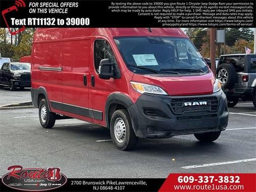 2026 RAM ProMaster 2500 High Roof