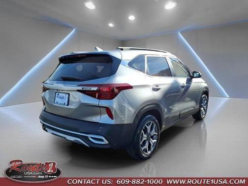 Steel Gray 2022 Kia Seltos EX