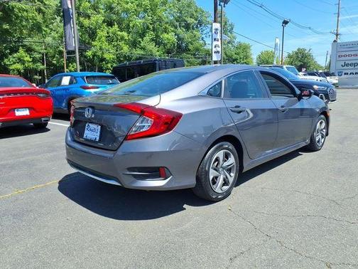 Gray 2021 Honda Civic LX