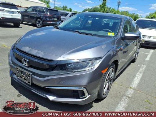 Gray 2021 Honda Civic LX