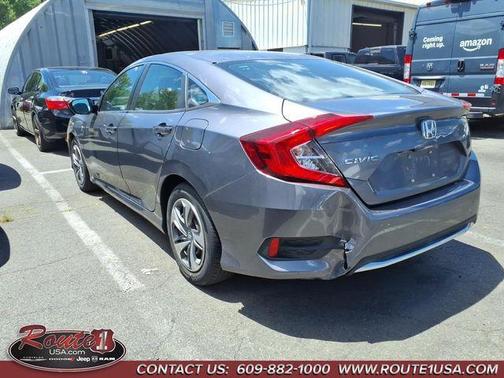 Gray 2021 Honda Civic LX
