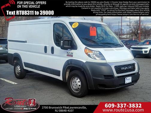 2019 RAM ProMaster 1500 Low Roof
